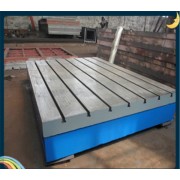 試驗臺架T型槽平臺/鑄鐵試驗臺架鑄鐵工作臺/汽車發動機測試平板【北重】